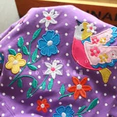 Meninas vestido de manga curta estilo europeu americano verão novos produtos bebê malha algodão bonito bordado saia páss