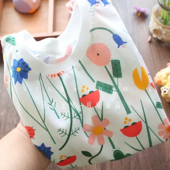 Crianças de manga curta verão novo estilo europeu americano médio pequeno crianças em torno do pescoço camisa Casual imp