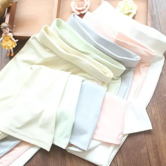 Verão meninas calças largas versão coreana gelo seda meninas Leggings legal queimado calças Anti-Mosquito protetor solar