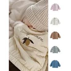 Crianças outono inverno estilo acolchoado jaqueta das mulheres dos homens bebê estilo nórdico acolchoado jaqueta criança