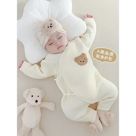 Roupas prematuros para bebês, tamanho pequeno, outono inverno, recém-nascido, monge, roupas quentes, roupas de inverno p