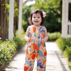 Ins colete macacão roupas de bebê Floral verão bebê menina macacão praia férias bebê macacão fino