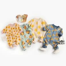 Macacão primavera outono roupas de bebê dos desenhos animados manga comprida macacão bebê Animal macacão roupas de bebê