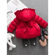 Feminino bebê inverno acolchoado jaqueta inverno meninas quente roupas infantis jaqueta acolchoada moda do bebê jaqueta
