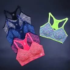 Maiô feminino dividido sutiã colete estilo conservador roupa interior pequenos seios reunindo esportes mais magro olhar