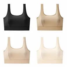 Antiderrapante impermeável de secagem rápida maiô feminino roupa interior sem anel de aço Push-up sutiã de secagem rápid