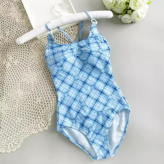 Cruz cinta meninas Halter cinta peito almofada Briefs maiô de uma peça mais magro olhar conservador juventude primavera