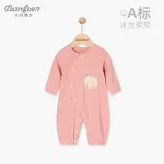 Macacão de bebê verão estilo fino roupas de ar condicionado do bebê pijamas recém-nascidos macacão de manga comprida bot