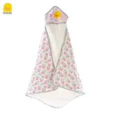 Colcha de bebê genuína, patinho amarelo, outono inverno, recém-nascido, colcha fina, cobertor de algodão puro, envoltóri