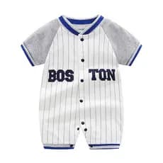 Macacão de bebê roupas de verão estilo fino macacão de bebê de manga curta macacão de algodão roupas de bebê recém-nasci