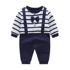 Roupas de bebê menino macacão primavera outono terno bebê recém-nascido mês inteiro puro algodão Outing bonito macacão