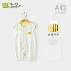 Micro leão Muni menina bebê colete macacão verão fino Super bonito bebê passeio princesa sem mangas roupas macacão