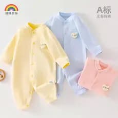 Bebê bebê puro algodão macacão de bebê primavera outono recém-nascido macacão longo bebê recém-nascido crianças roupas d