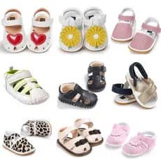Verão bebê menina sandálias da criança sapatos sola macia bebê menino antiderrapante recém-nascido Baotou oco 0-6 meses