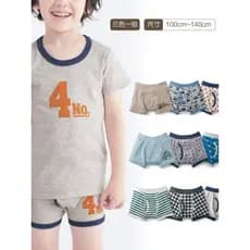 Comércio exterior cuecas infantis médio grande roupa interior infantil primavera outono inverno pode usar Shorts de bebê