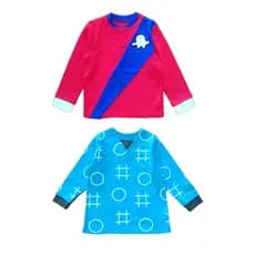 Camiseta japonesa de manga comprida para meninos, camisa de fundo estilo primavera outono, roupas infantis, roupas de ou