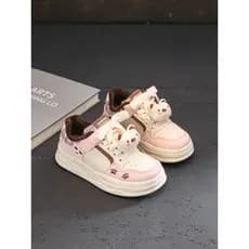 2025 inverno novo estilo crianças velo-tênis de lã para meninas dois sapatos de algodão meninas dos desenhos animados ur
