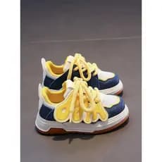 Baba pato sapatos esportivos infantis meninos sapatos de pão dos desenhos animados 2024 primavera novo estilo meninas tê