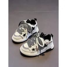 Baba pato sapatos esportivos infantis para meninas sapatos de sola grossa pequena margarida pão sapatos 2024 primavera n