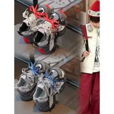 2026 primavera estilo crianças pai sapatos meninos respirável sapatos esportivos Anti-deslizamento meninas moda tênis de