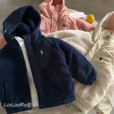 Meninos meninas jaquetas outono inverno 2025 novo estilo bebê leve acolchoado roupas acolchoadas crianças roupas de inve