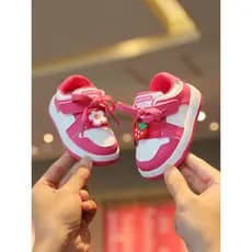 Crianças da criança sapatos primavera bebê esportes sapatos de sola macia meninas tênis meninos Anti-deslizamento sapato