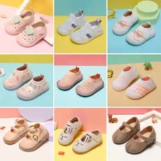 Feminino bebê princesa sapatos do bebê crianças de sola macia pequenos sapatos de couro meninas Anti-deslizamento sapato