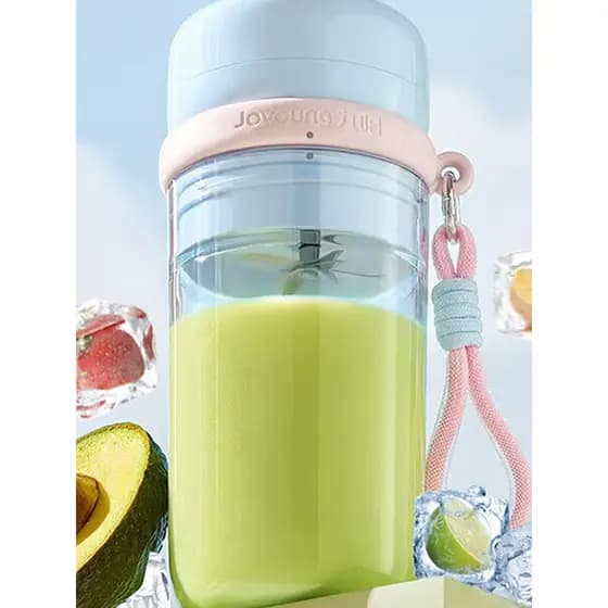 Joyou espremedor doméstico pequeno portátil frutas recarregável copo de suco 2025 novo estilo espremedor LJ521