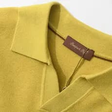Armário 2199!Estilo de dinheiro antigo de luxo italiano!Outono inverno lã masculina macia respirável quente polo suéter