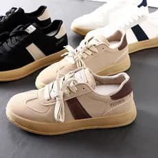 Forrest Gump sapatos de treinamento masculino primavera outono novo estilo americano Retro na moda tênis microfibra cour