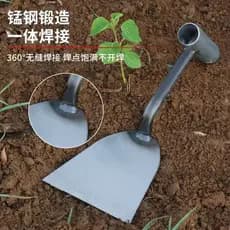Pá de aço manganês para jardinagem, plantio de flores, pá pequena, plantio doméstico de vegetais, capina, escavação de s