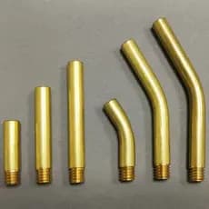 Faca torre estendida tubo de aspersão M6 rosqueado CNC máquina ferramenta bocal bronze acessórios ferramenta titular ext