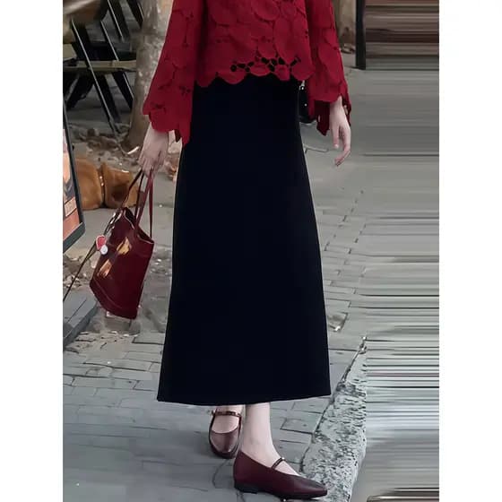 Estilo coreano Design sentido diário moda na moda saia Casual roupas femininas 2026 primavera novo estilo Commuter All-M