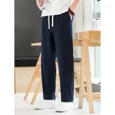 Calças de linho calças masculinas verão fino tornozelo-perna calças de verão calças casuais masculinas estilo chinês Ret