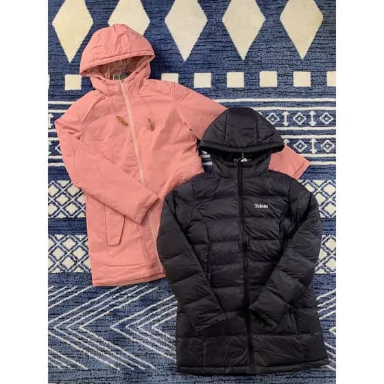 Ao ar livre outono inverno feminino dupla face leve jaqueta feminina de comprimento médio leve dupla face impermeável ja