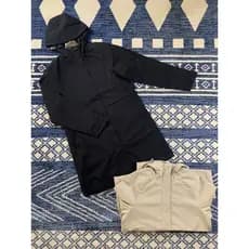Ao ar livre primavera outono estilo feminino à prova de vento impermeável meados de comprimento com capuz blusão jaqueta