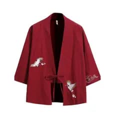 Novo estilo antigo estilo japonês estilo japonês Haori manga de três quartos estilo chinês Robe quimono Cardigan proteto