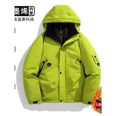 Jaqueta estilo americano masculina, jaqueta acolchoada de algodão, outono inverno, jaqueta acolchoada grossa, roupa de r