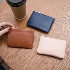 Couro de vaca das mulheres dos homens Mini bolsa de moedas Ultra-fino couro genuíno zíper saco de moedas curto pequena c