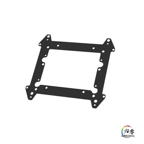 Suporte de disco rígido mecânico Multi-disco extensão ventilador posição desktop empilhamento chassi sólido preto máquin
