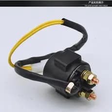 Relé de motocicleta 125 Ghost Fire Scooter GY6 Motor de relé de partida feixe curvo carro todo cobre 12V