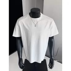 Verão Street Wear de secagem rápida gelo manga curta camiseta masculina estilo americano desconstrução pesado Formal omb
