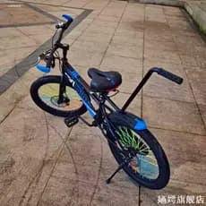 Bicicleta haste auxiliar braço push rod pessoas preguiçosas aprendizagem auxiliar bicicleta ciclismo segurança crianças