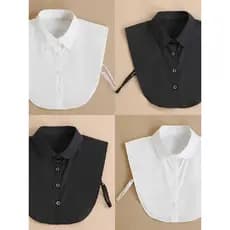 Colar falso feminino All-Match colar falso multifuncional camisola decoração camisa falsa colar combinando terno ferrame