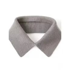 Elegante lã Anti-sujeira colar falso acessórios novo estilo gola quadrada lapela gola pontiaguda falso pele-amigável mac