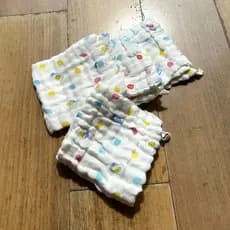Toalha quadrada de gaze lavável de algodão puro macio tipo nuvem, toalha de Saliva, toalha de rosto de bebê, toalha de l