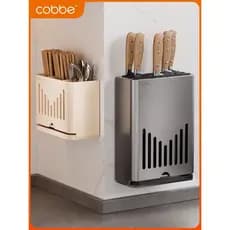 Kabe cozinha de aço inoxidável faca rack prateleira fixado na parede pauzinho titular multifuncional pauzinho gaiola int