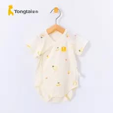 Tongtai bebê roupas de verão triângulo macacão bebê macacão meninos meninas bebê Modal fino manga curta macacão