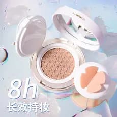 Tonghost myg Almofada BB Creme Respirável Natural Iluminador Hidratante Base Líquida Água Luz Transparente Controle de Ó