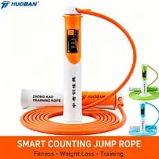 Display Digital contagem inteligente pular corda ajustável Fitness pular corda alça antiderrapante para